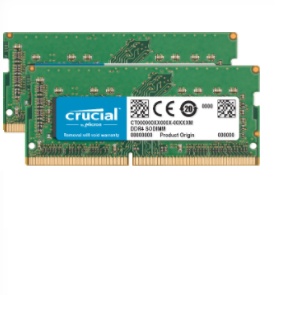 Kit Memoria RAM Crucial DDR4, 2400MHz, 16GB (2 x 8GB), Non-ECC, CL17