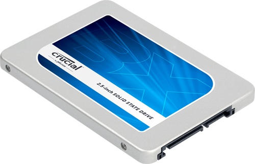 SSD Crucial BX200, 480GB, SATA, 2.5'', 7mm