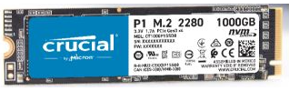 SSD Crucial P1, 500GB, PCI Express 3.0, M.2