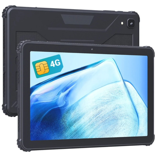 Tablet Cubot KINGKONG 4G 10.1" 1920x1200 WUXGA, 256GB, 8GB RAM, Android 13, Negro