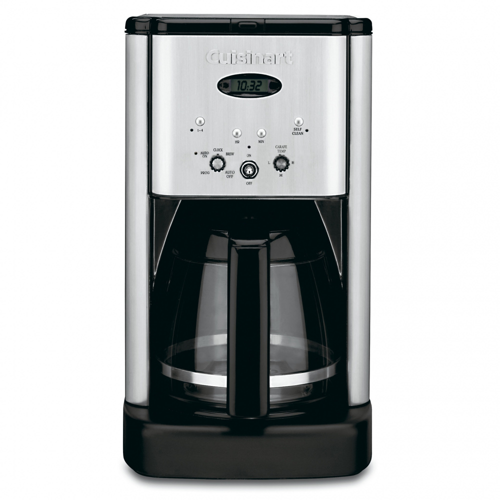 Cuisinart Cafetera DCC-1200P1, 14 Tazas, Negro/Acero Inoxidable