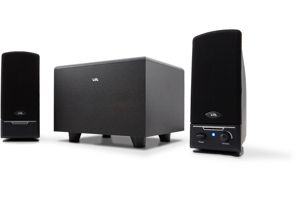 Cyber Acoustics Bocina con Subwoofer CA-3001WB, Alámbrico, 2.1 Canales, 8W RMS, Negro