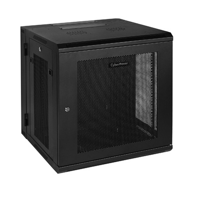 CyberPower Gabinete para Montaje en Pared, 12U, hasta 60Kg, Negro