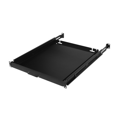 CyberPower Charola de Teclado para Rack 19.6", 1U, hasta 20Kg, Negro