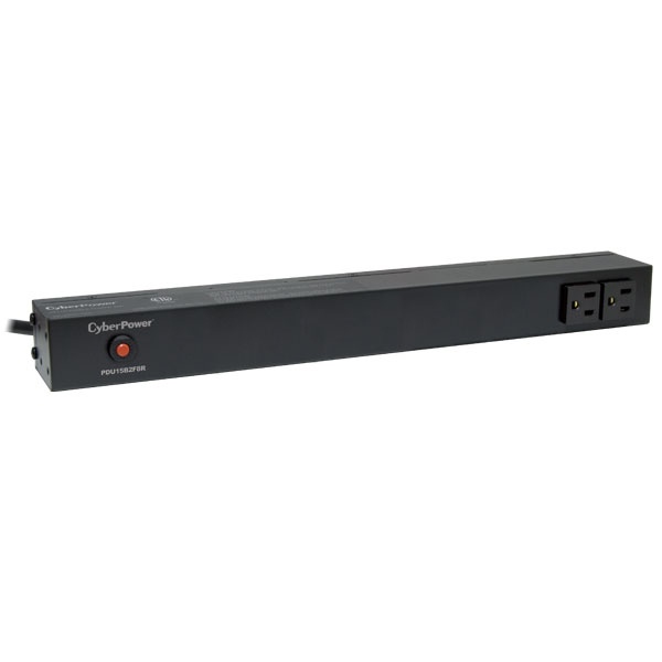 CyberPower PDU para Rack 1U PDU15B2F8R, 15A, 120V, 10 Salidas