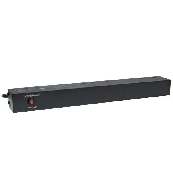 CyberPower PDU para Rack 1U PDU15B8R, 15A, 120V, 8 Salidas