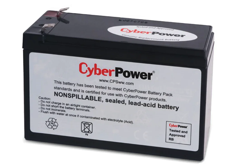 CyberPower Batería de Reemplazo para No Break RB1226, 12V, 26Ah