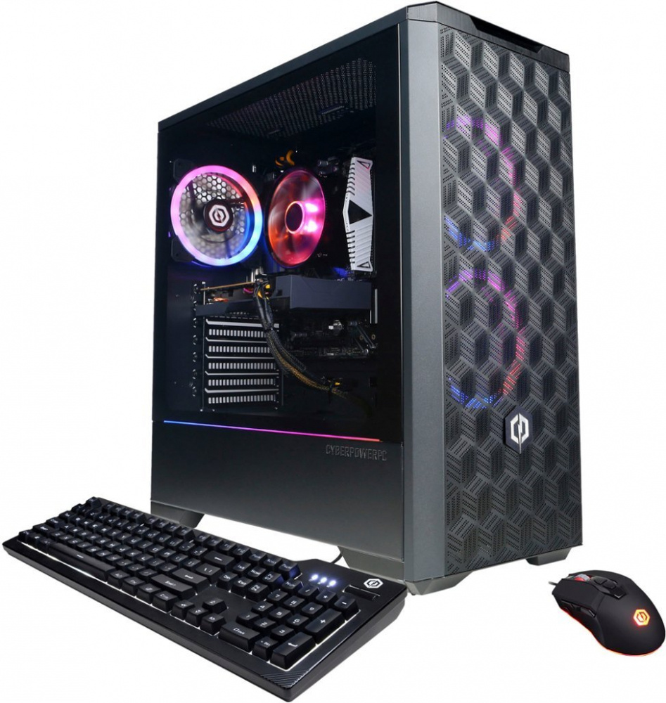 Computadora Gamer CyberPowerPC GMA5600BST, AMD Ryzen 3 4100, NVIDIA GeForce GTX 1650, 8GB, 500GB SSD, Wi-Fi, Windows 10 Pro + Teclado/Mouse