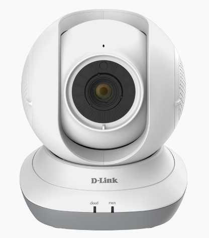 D-Link Cámara EyeOn Baby HD 360 para Tablet/Smartphone, Inálambrico, Blanco