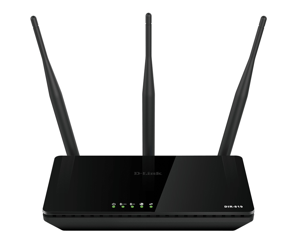 Router D-Link DIR-819 AC750, Inalámbrico, 433 Mbit/s, 1x RJ-45, 2.4/5GHz