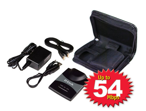 Router D-Link Ethernet AirPlus G, Inalámbrico, 54 Mbit/s, 2.4GHz, 1x USB 2.0