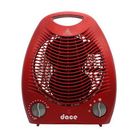 Dace Calefactor CAEMRM04, 1500W, 127V, Interior, Rojo