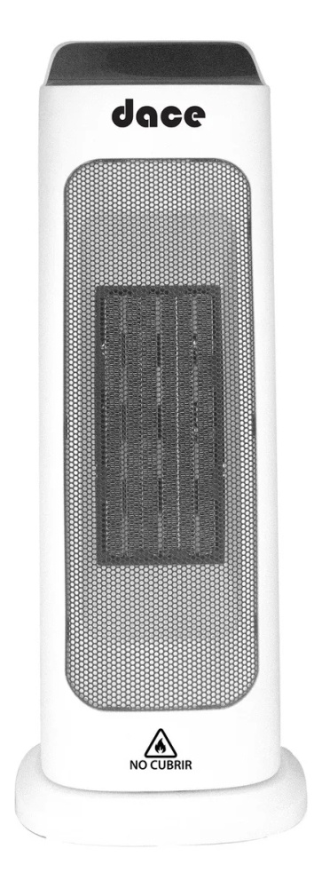 Dace Calefactor CAETCD2BN, 1500W, 127V, Interior, Negro/Blanco