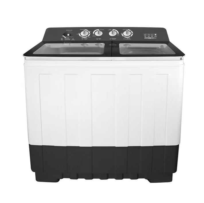 Dace Lavadora de Carga Superior LS28131PCBN, 28kg Lavado, Negro/Blanco