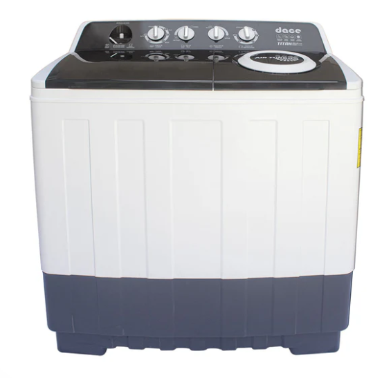 Dace Lavadora de Carga Superior LS28131PPBG, 28kg Lavado / 12kg Secado, Gris/Blanco
