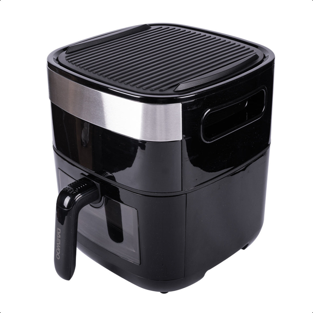 Daewoo Freidora de Aire DAFG1895X, 5.5 Litros, 1500W, 230°C, Negro