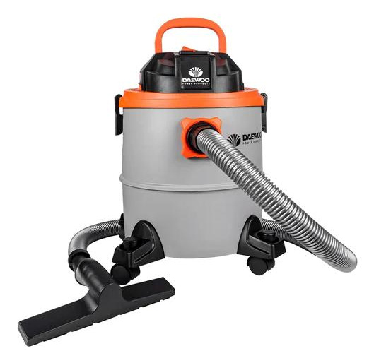 Daewoo Aspiradora DAVC90-20L, 1000W, 20 Litros, Gris/Naranja