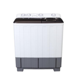 Daewoo Lavadora de Carga Superior DLT-1502K, 15kg Lavado, Gris/Blanco