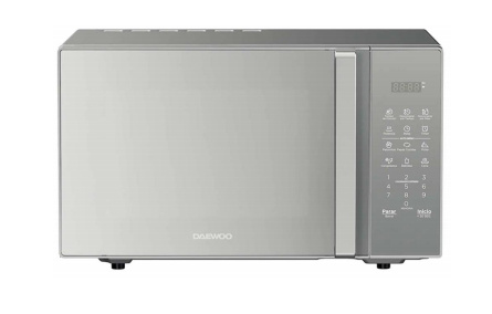 Daewoo Horno de Microondas DMDXX11S2MG, 1.1 Pies Cúbicos, 1500W, Plata