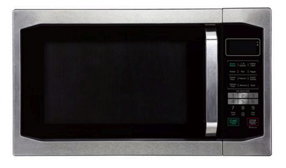 Daewoo Horno de Microondas DMM-1610MS, 1.6 Pies Cúbicos, 1100W, 45 Litros, Plata