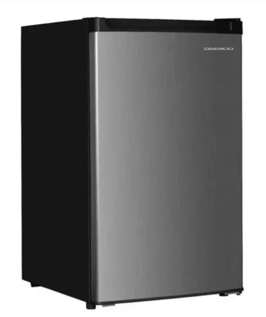 Daewoo Frigobar DRF-0420HS, 4.3 Pies Cúbicos, Gris