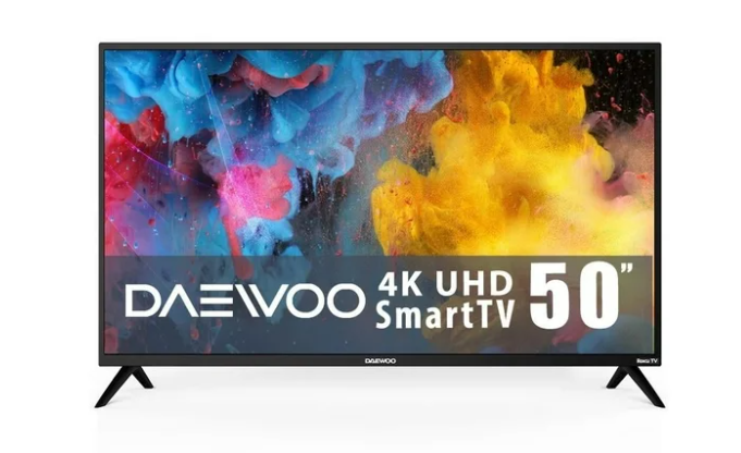 Smart TV LED DAW50UR 50", 4K Ultra HD, Negro