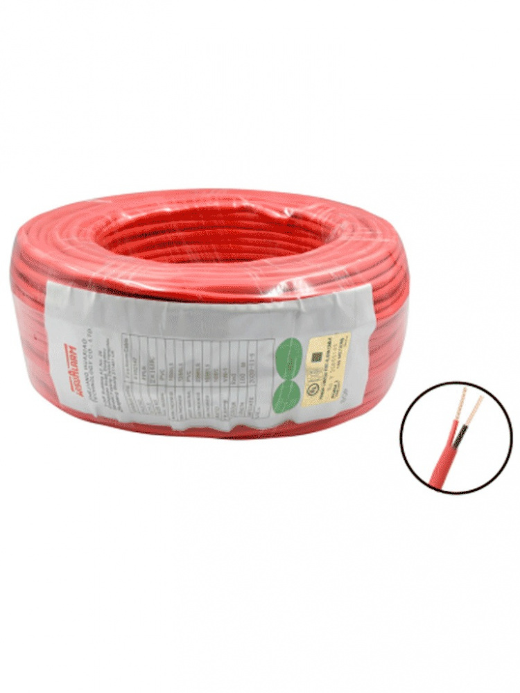 Dahua Bobina de Cable para Alarma 2X14AWG-U, 2 Conductores, 14 AWG, 305 Metros, 1 Pieza
