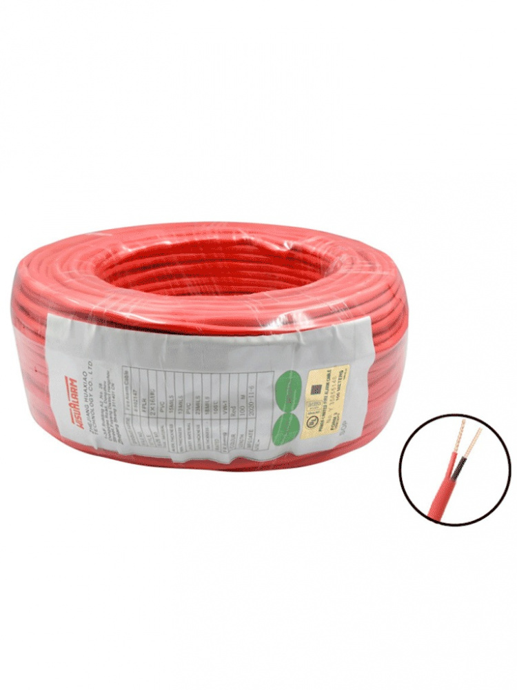 Dahua Bobina de Cable para Alarma 2X18AWG-U, 2 Conductores, 18 AWG, 305 Metros, 1 Pieza