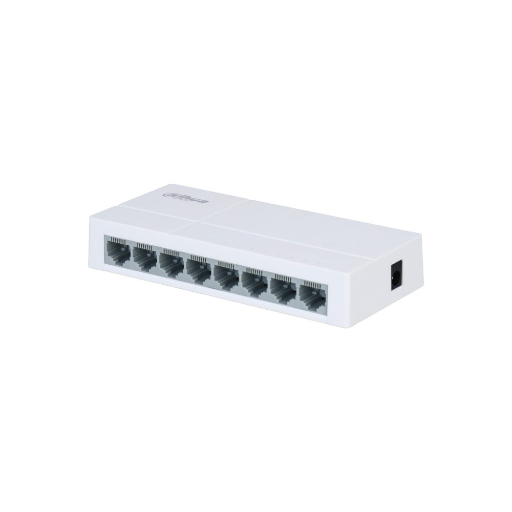 Switch Dahua Fast Ethernet Access PFS3008-8ET-L-V2, 8 Puertos 10/100 Mbps, 1.6Gbit/s, 2000 Entradas - No Administrable