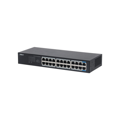 Switch Dahua Gigabit Ethernet DH-S3024-24GT, 24 Puertos 10/100/1000Mbps, 35.7 Gbit/s, 16000 Entradas - No Administrable
