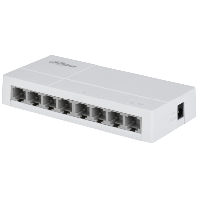 Switch Dahua Fast Ethernet DH-SF1008L, 8 Puertos 10/100Mbps, 16.000 Gbit/s, 2000 Entradas - No Administrable
