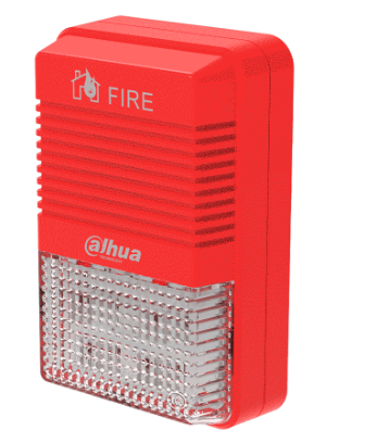 Dahua Sirena con Estrobo HY-1500, para Interior, Alámbrico, 115dB