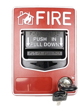 Dahua Estación Manual de Emergencia DHI-HY-C124, Alámbrico, 9 - 28V