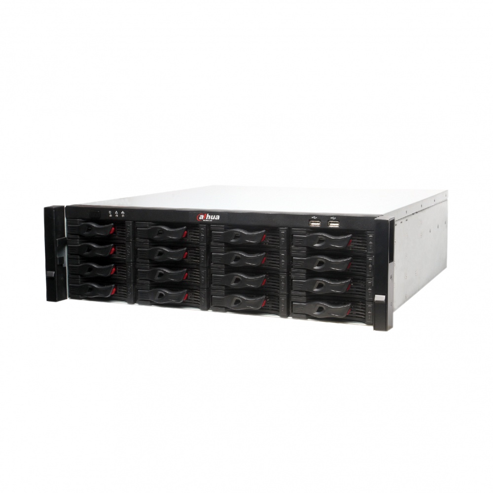 Dahua NVR de 128 Canales DHI-NVR616-128-4KS2 para 16 Discos Duros, 2x USB 2.0, 4x RJ-45