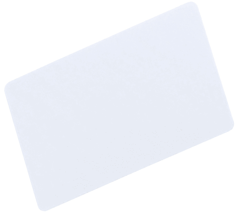 Dahua Tarjetas PVC de Proximidad MIFARE IC-M1, 8.5 x 5.4cm, Blanco