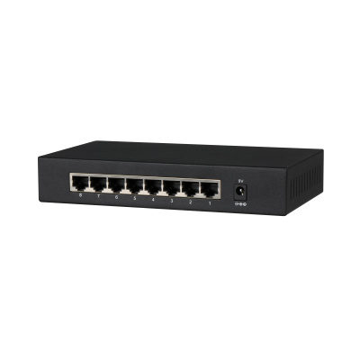 Switch Dahua Gigabit Ethernet PFS3008-8GT, 8 Puertos 10/100/1000Mbps, 16.000 Gbit/s, 4000 Entradas - No Administrable
