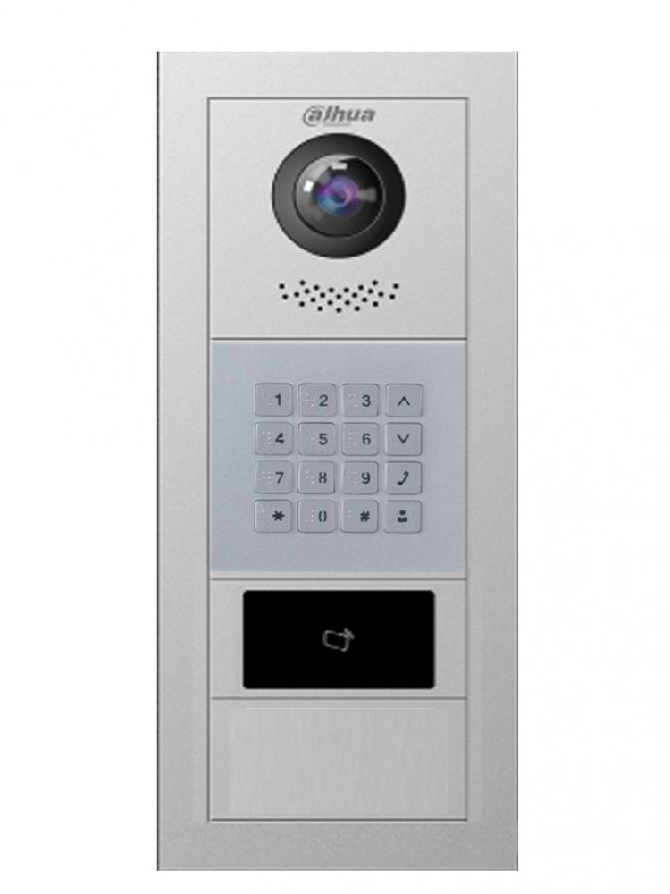 Dahua Videoportero VTO4202FX, Altavoz, Alámbrico, Gris