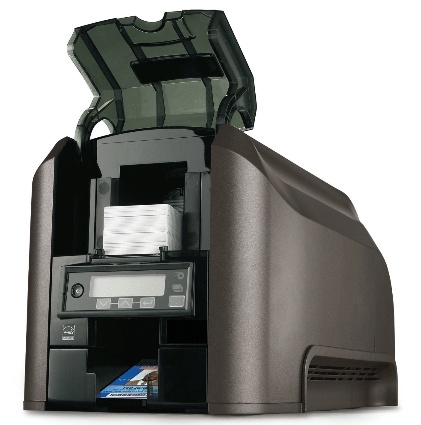 DataCard CD869 Impresora de Credenciales Doble Cara, 300 x 1200DPI, USB 2.0, Negro