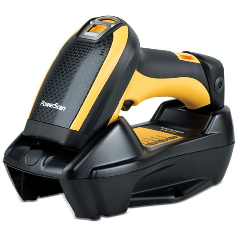 Datalogic PBT9100-RBK10US Lector de Código de Barras LED, 1D - Incluye Base, Cable USB y Fuente de Poder