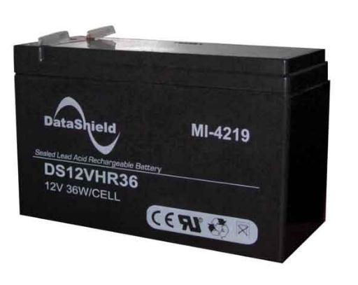 DataShield Batería de Reemplazo para UPS MI-4219, 12V, 9Ah, para Series BS/BNT, KS/KIN, UT, VGD