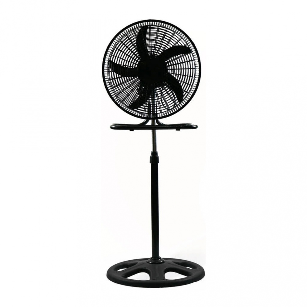 Decakila Ventilador KUFC008B, 3 Velocidades, 18", Negro
