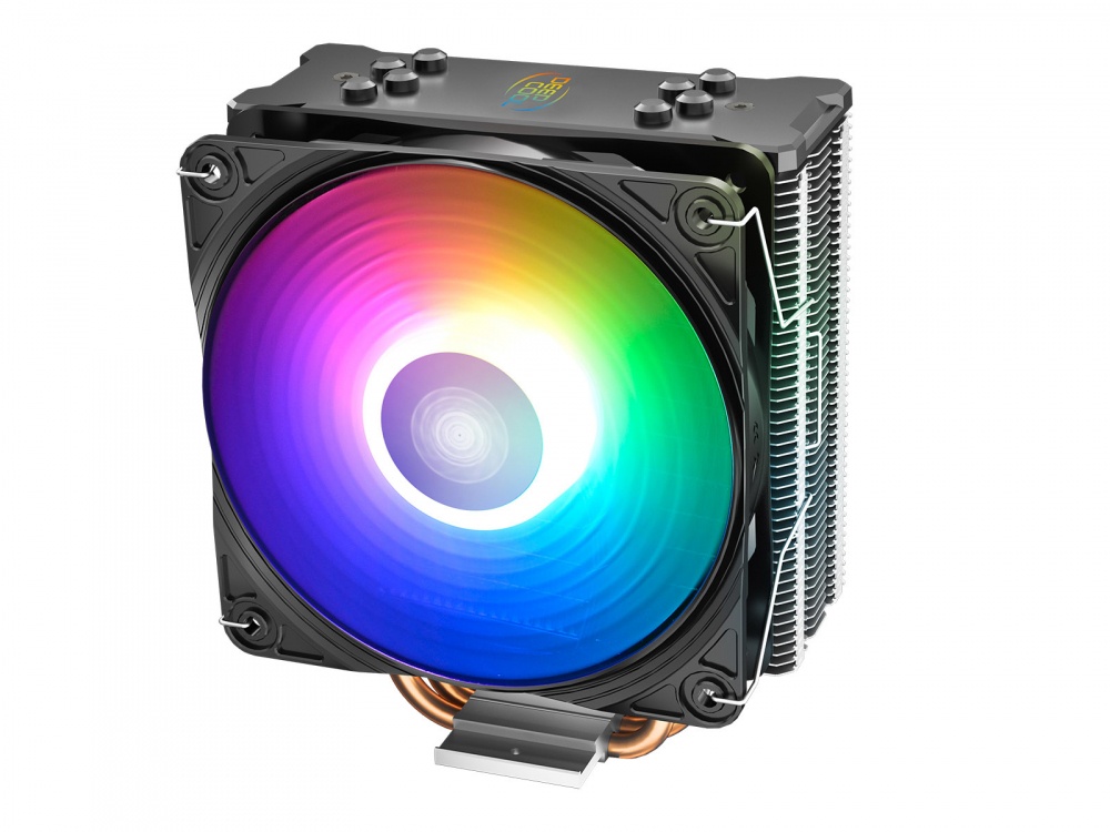 Disipador CPU DeepCool GAMMAXX GT A-RGB, 120mm, 500 - 1650RPM, Negro/Plata