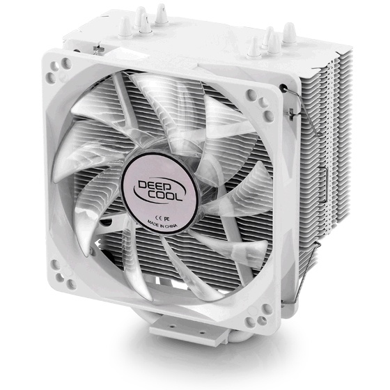 Disipador CPU DeepCool GAMMAXX 400, 120mm, 900 - 1500RPM, Blanco