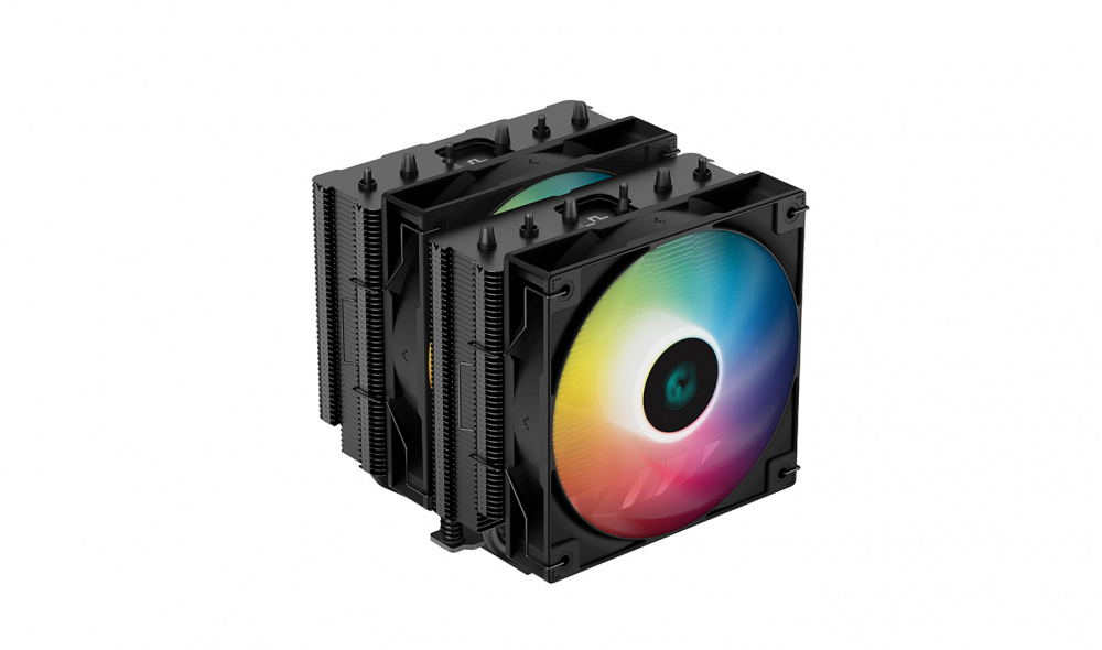 Disipador CPU DeepCool AG620 BK ARGB, 120mm, hasta 1850RPM, Negro 