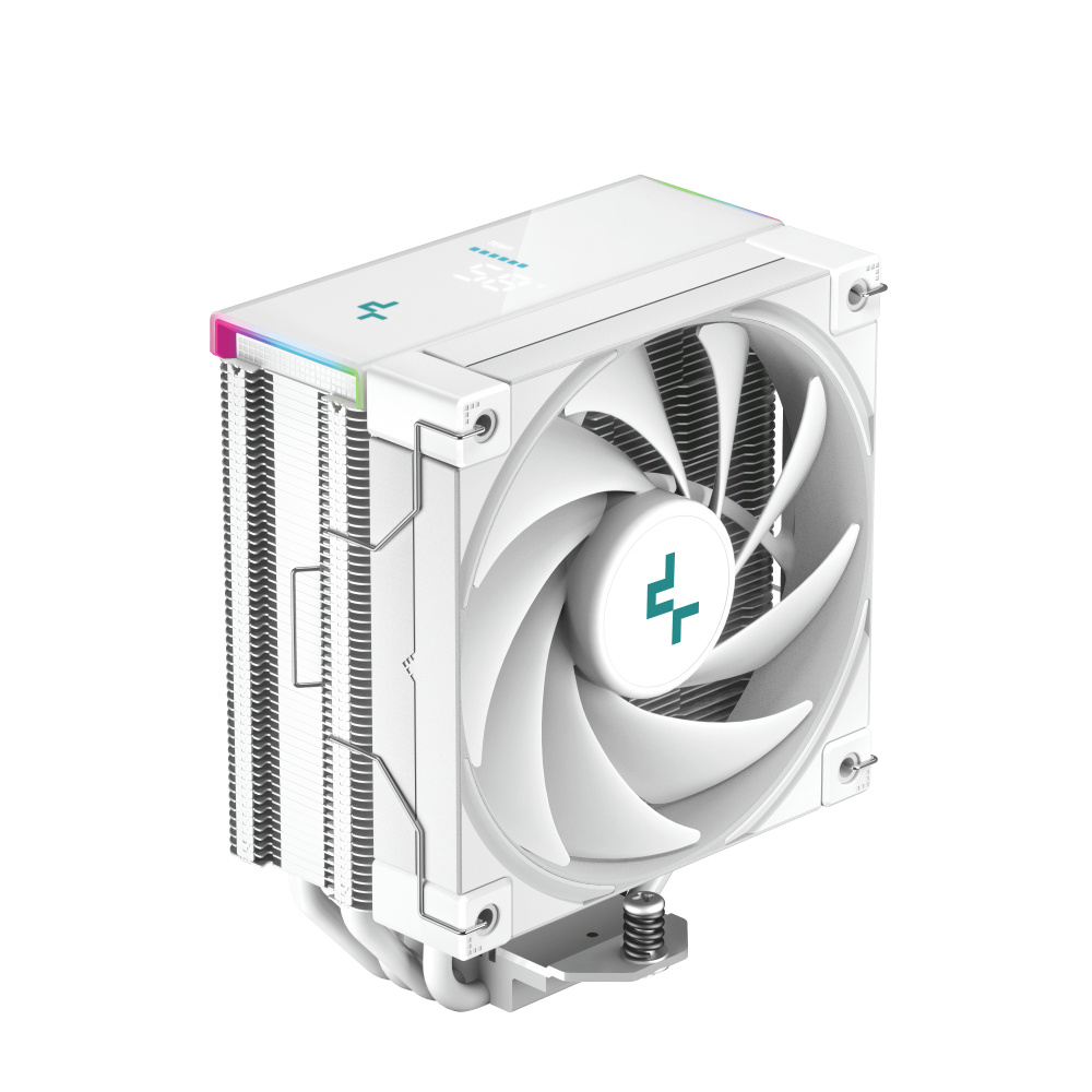 Disipador CPU DeepCool AK400 Digital WH, 120mm, hasta 1850RPM, Blanco 