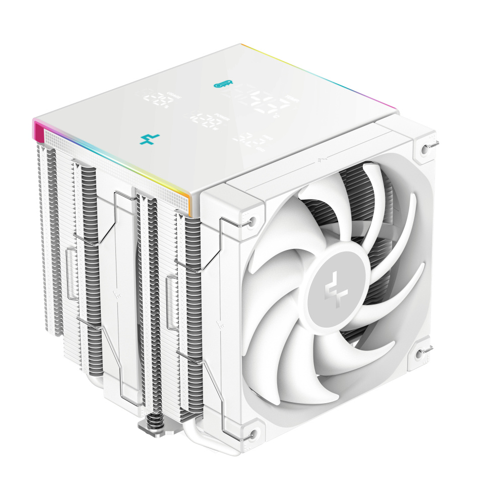 Disipador CPU DeepCool AK620, 120mm, hasta 2000RPM, Blanco 