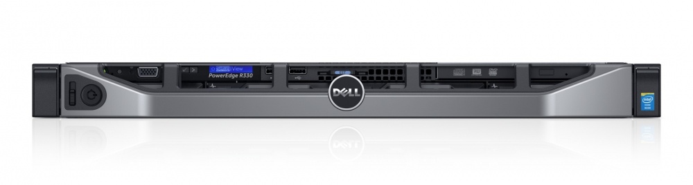 Servidor Dell PowerEdge R330, Intel Xeon E3-1220V5 3GHz, 8GB DDR4, 3TB, 3.5", Rack (1U) - no Sistema Operativo Instalado