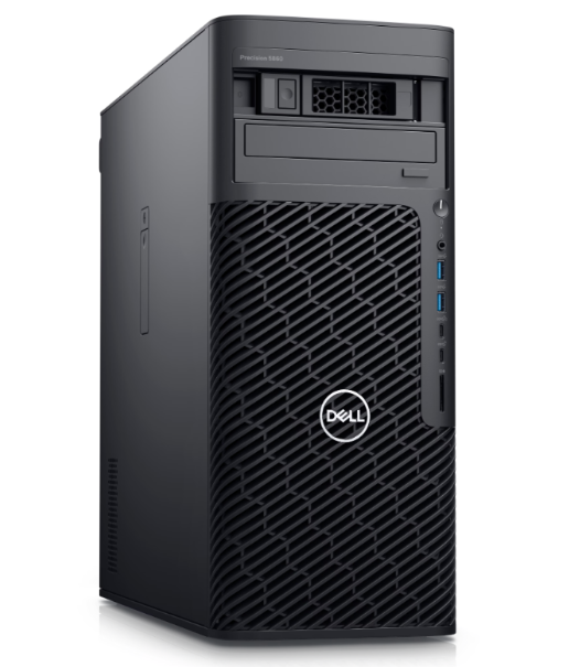 Workstation Dell 5860 TOWER, Intel Xeon w3-2423, 32GB, 1TB + 512GB SSD, NVIDIA RTX A1000, Windows 11 Pro
