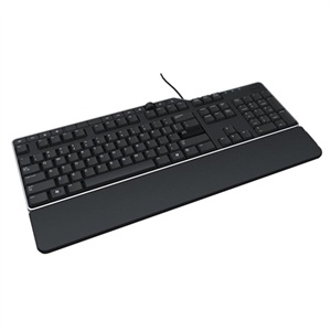 Teclado Dell KB522, Alámbrico, USB, Negro (Inglés)