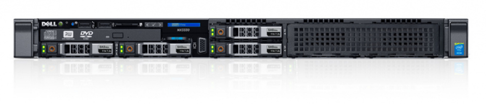 Servidor Dell Nx3330, Intel Xeon E5-2609 2.40GHz, 32GB DDR3, 300GB, 2.5", Rack (1U), Windows Storage Server 2012 R2